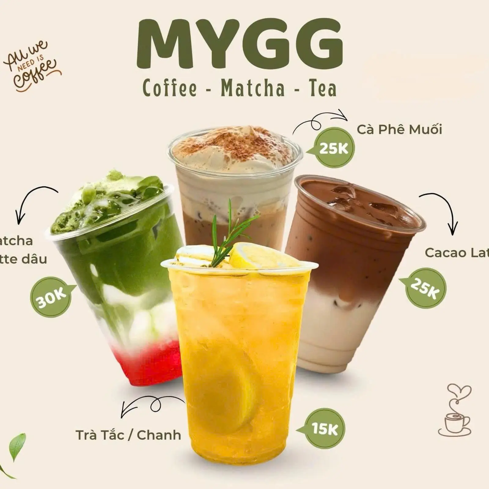 Ảnh bìa MYGG Coffee - Matcha & Tea - Bùi Đình Túy