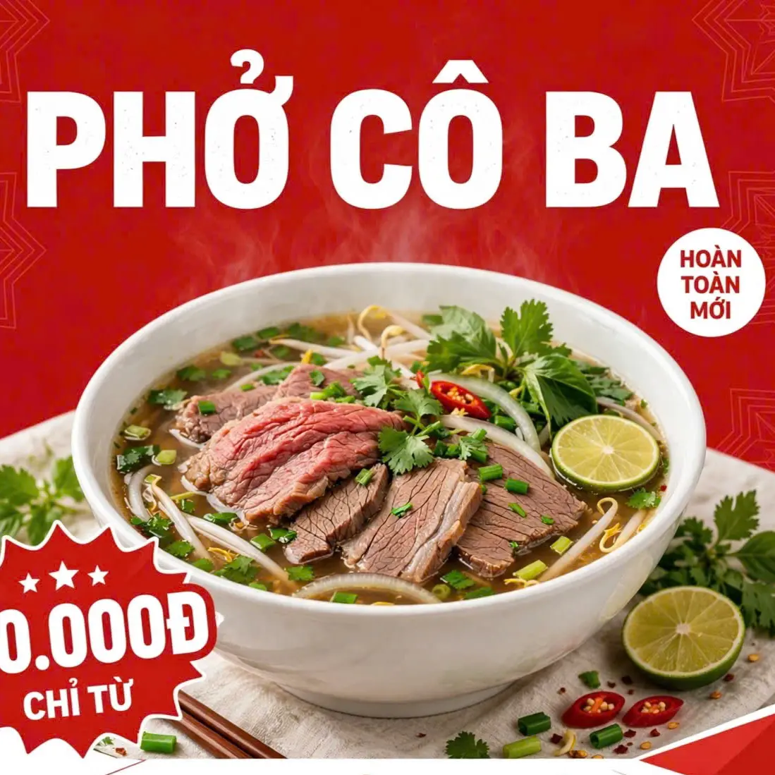Ảnh bìa Phở Cô Ba - Chiến Lược