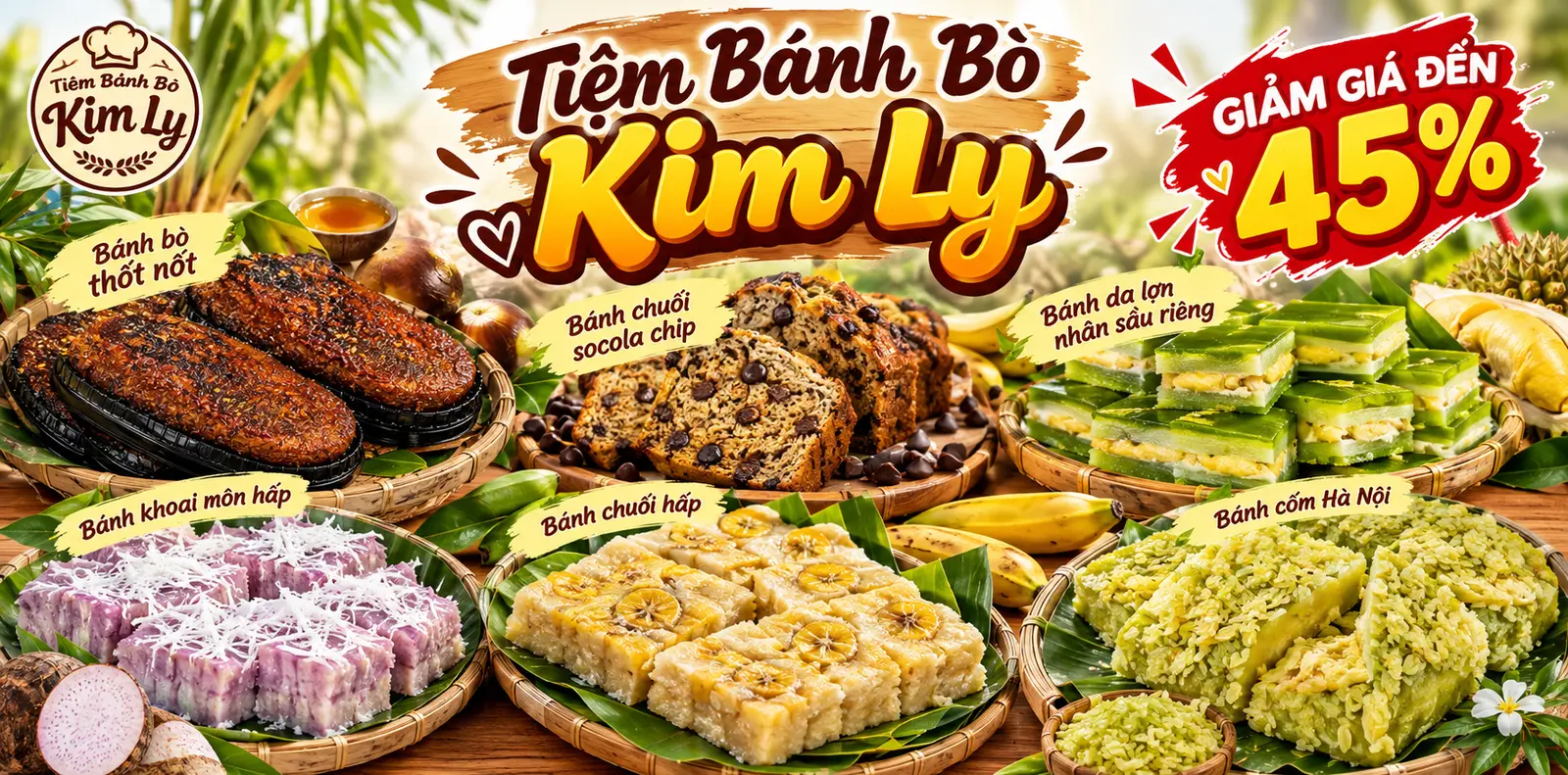 Ảnh bìa Tiệm Bánh Bò Kim Ly - Sư Vạn Hạnh