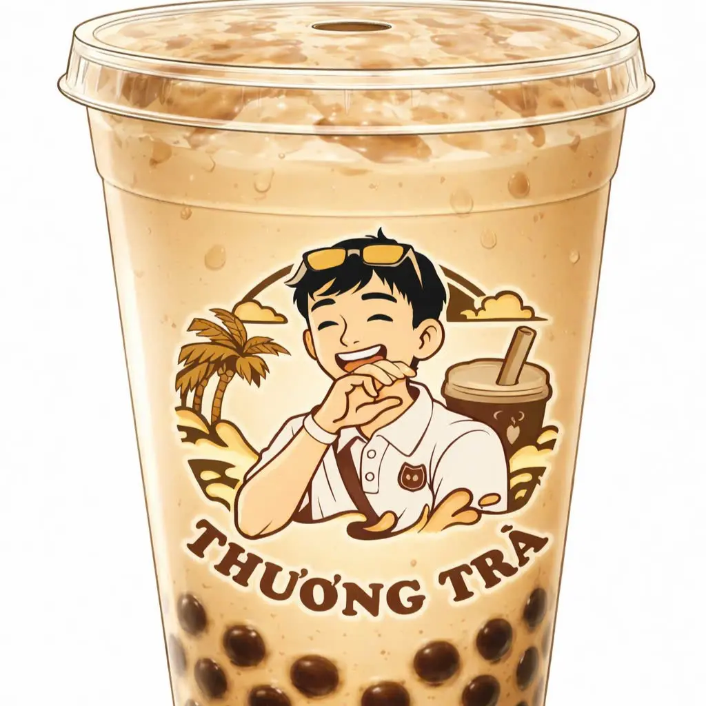 Ảnh bìa THƯƠNG TRÀ - TRÀ SỮA - Đoàn Văn Bơ