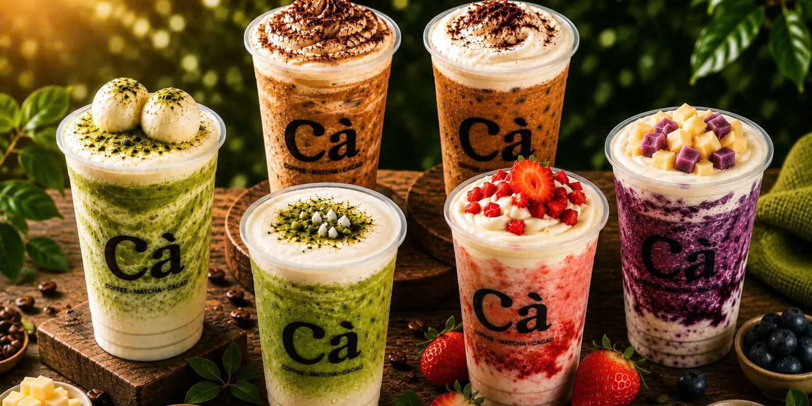 Ảnh bìa CÀ - Coffee, Matcha & Cacao - Bạch Đằng