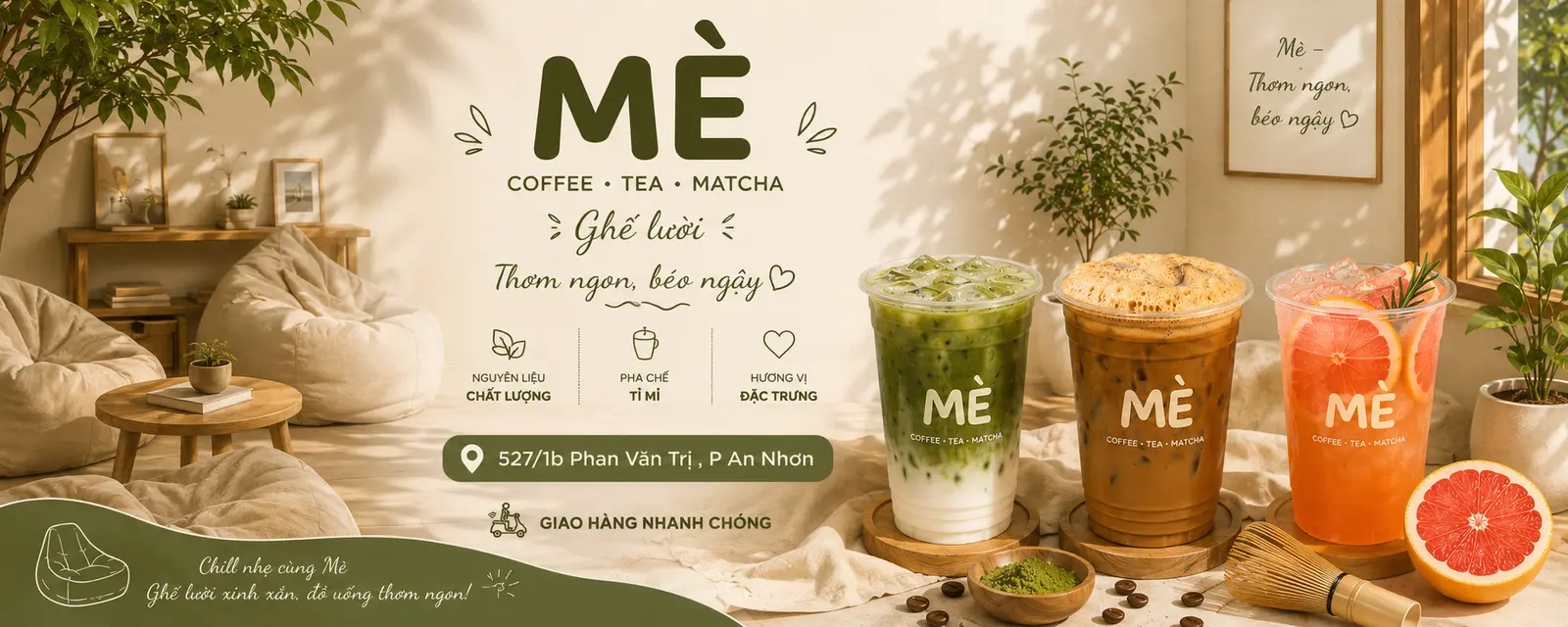 Ảnh bìa Mè Coffee, Tea & Matcha - Phan Văn Trị
