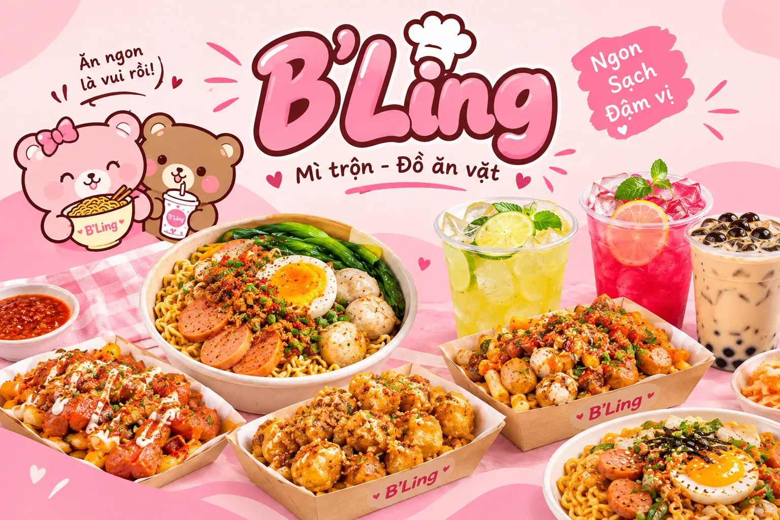 Ảnh bìa B'Ling Mì Trộn - Ăn Vặt - Tô Hiến Thành
