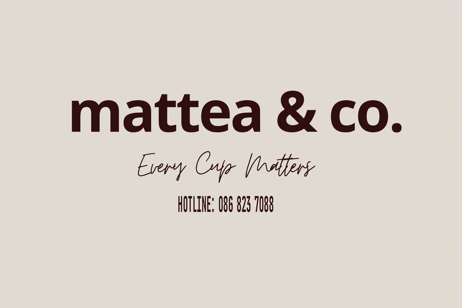 Ảnh bìa MATTEA & CO - Trà & Matcha - Làng Tăng Phú