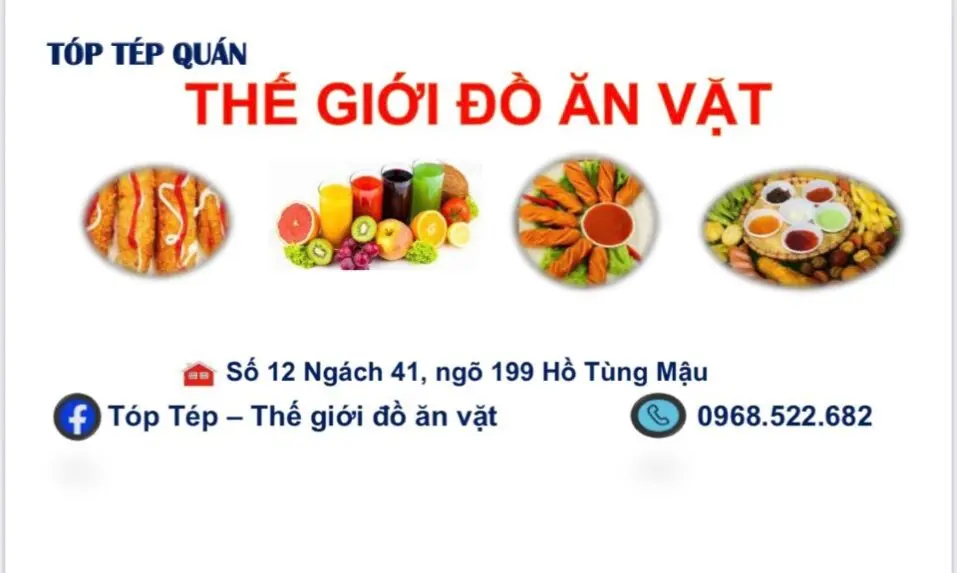 Ảnh bìa Tóp Tép Quán - Nem Chua Rán & Đồ Xiên Các Loại - Hồ Tùng Mậu