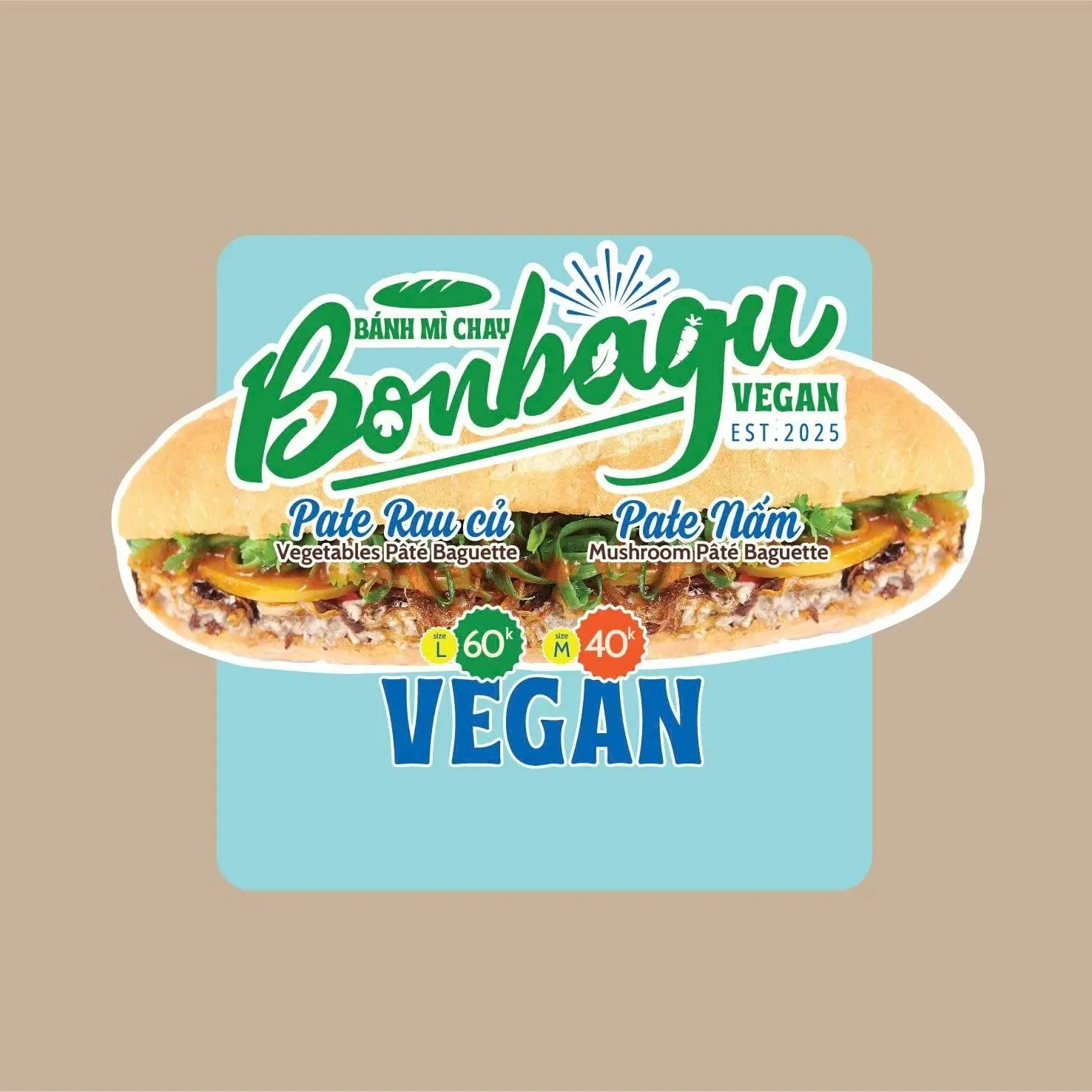 Ảnh bìa BONBAGU VEGAN - Bánh Mỳ Chay - Hàng Phèn