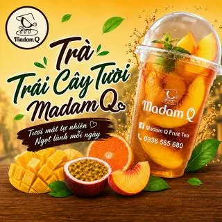 Ảnh đại diện Trà Trái Cây Tươi, Cà Phê & Matcha Madam Q - Võ Oanh