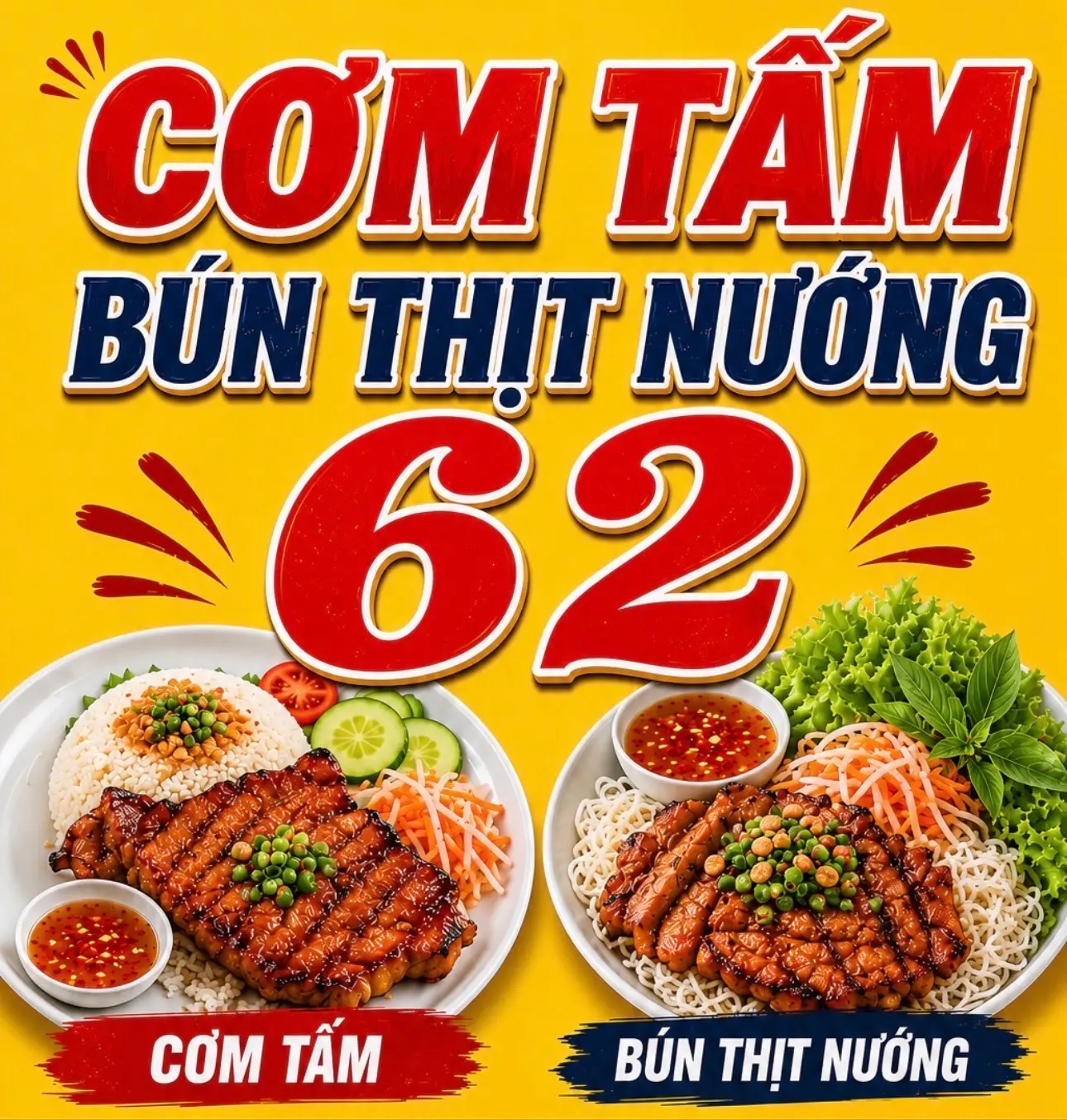 Ảnh bìa Cơm Tấm & Bún Thịt Nướng 62 - Lô Tư 