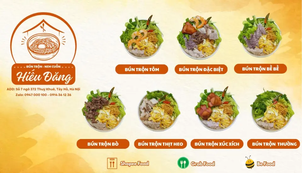 Ảnh bìa Bún Trộn & Nem Cuốn Hiếu Đăng - Thụy Khuê