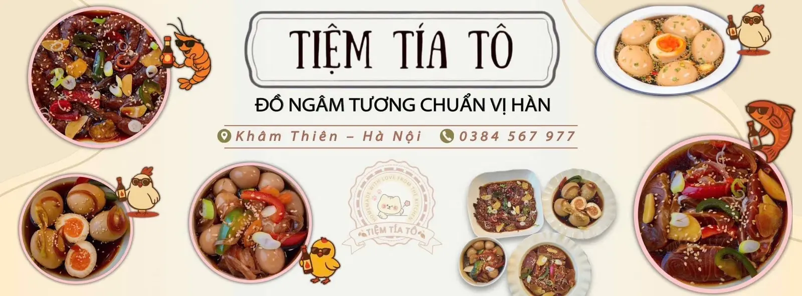 Ảnh bìa  Tiệm Tía Tô -  Đồ Ngâm Tương Siu Ngon - Ngõ Trung Tả
