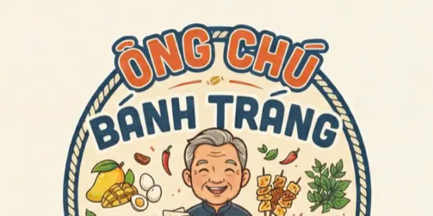 Ảnh bìa Tiệm Bánh Tráng Ông Chú - Lê Văn Hiến