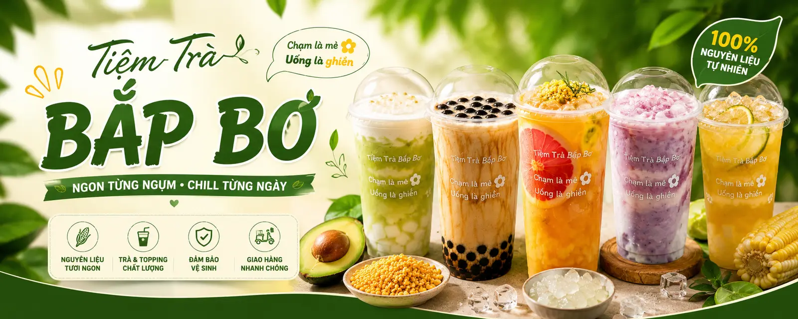 Ảnh bìa Trà Sữa Bắp Bơ - Võ Quý Huân