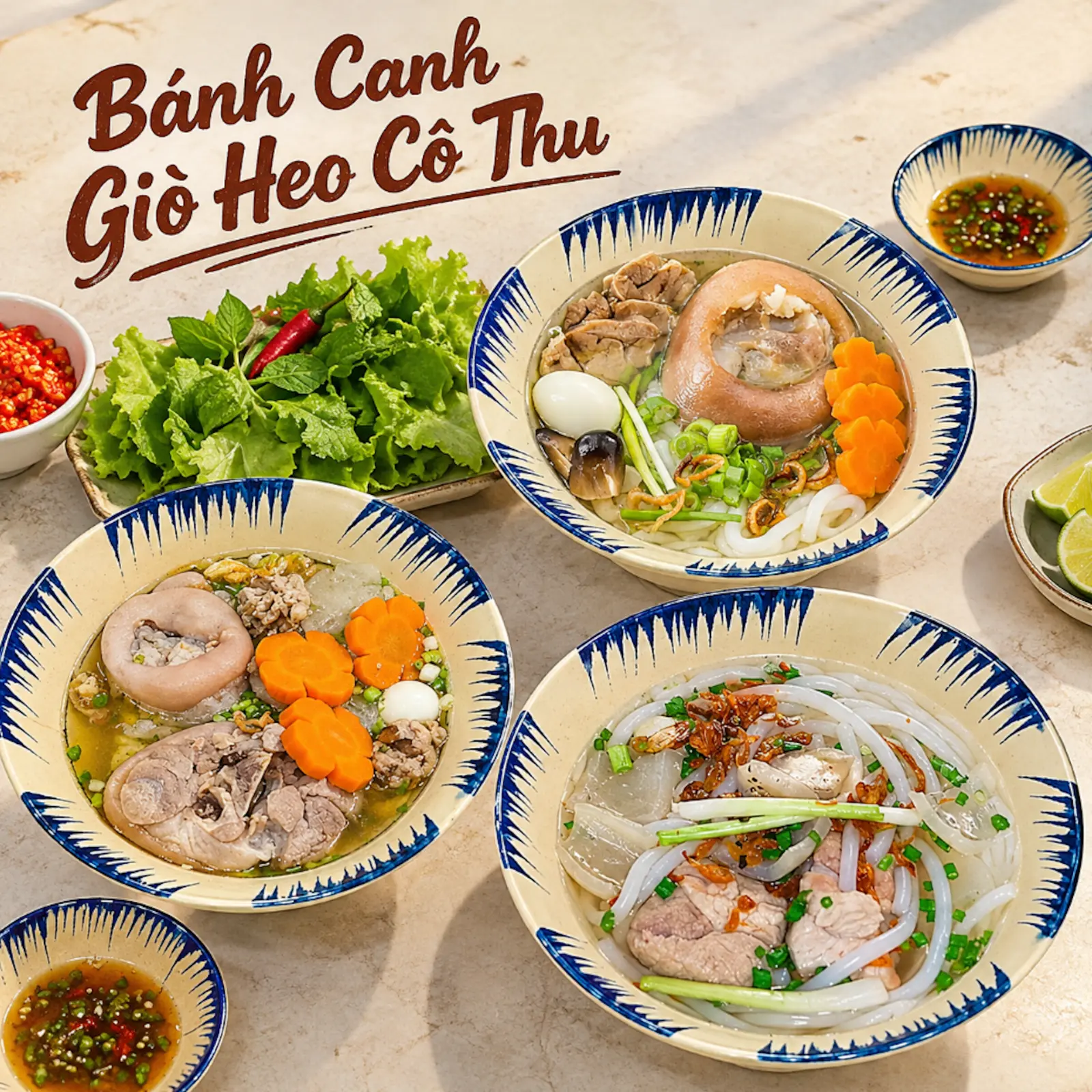 Ảnh bìa Bánh Canh Giò Heo Cô Thu - Kênh Tân Hoá