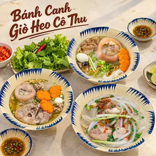 Ảnh đại diện Bánh Canh Giò Heo Cô Thu - Kênh Tân Hoá