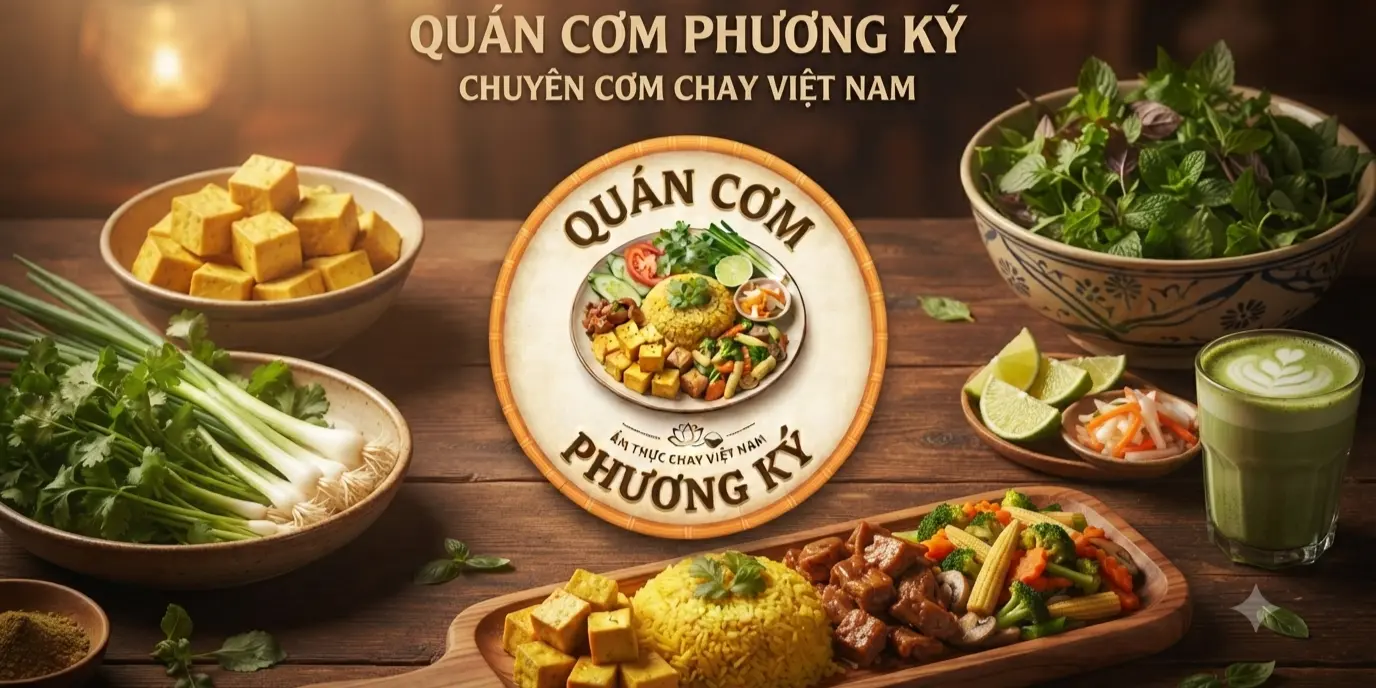 Ảnh bìa Quán Cơm Phương Ký 3 - Cơm Chay, Hủ Tiếu Chay & Mì Xào Chay - Trịnh Như Khuê