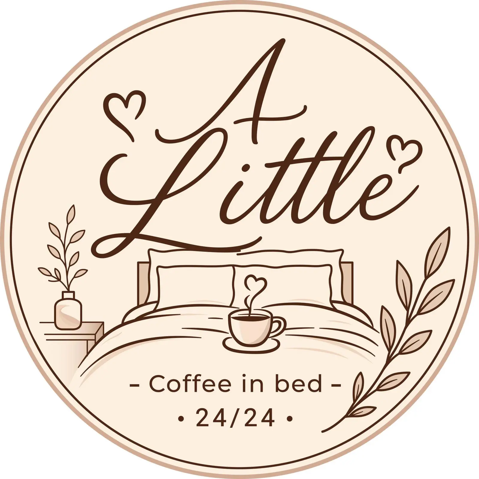 Ảnh bìa A LITTLE COFFEE IN BED 24/24 - Dương Quảng Hàm