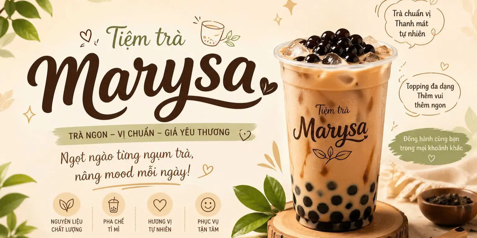 Ảnh bìa Tiệm Trà Marysa - Võ Văn Kiệt