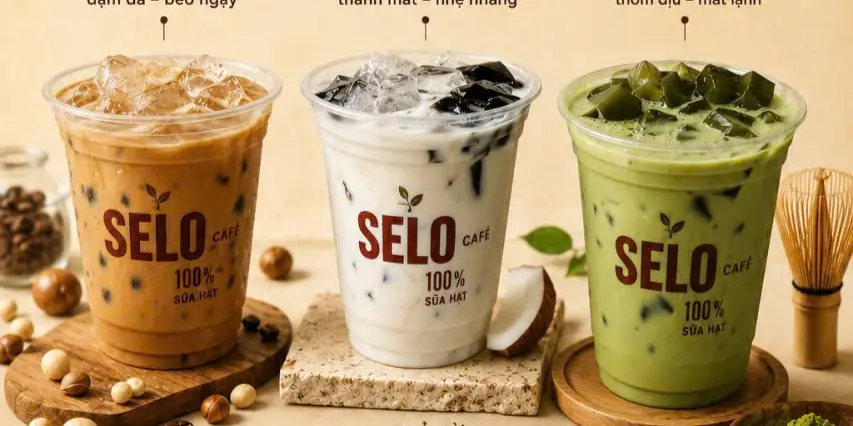 Ảnh bìa SELO CÀFE & SỮA HẠT - Nguyễn Oanh