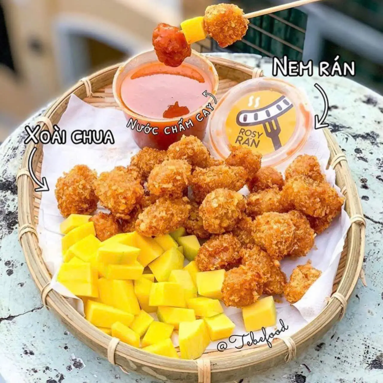 Ảnh bìa Rosy Rán - Nem Chua Rán Hà Nội - Trần Kế Xương
