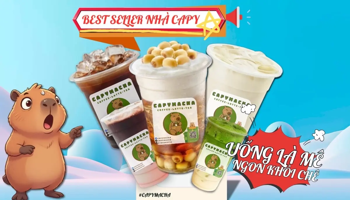 Ảnh bìa Capy Macha - Coffee, Matcha Latte & Tea - Tân Hòa Đông