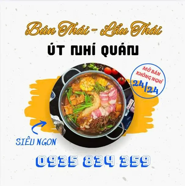 Ảnh bìa Lẩu Thái & Bún Thái Út Nhí Quán - Nguyễn Văn Linh