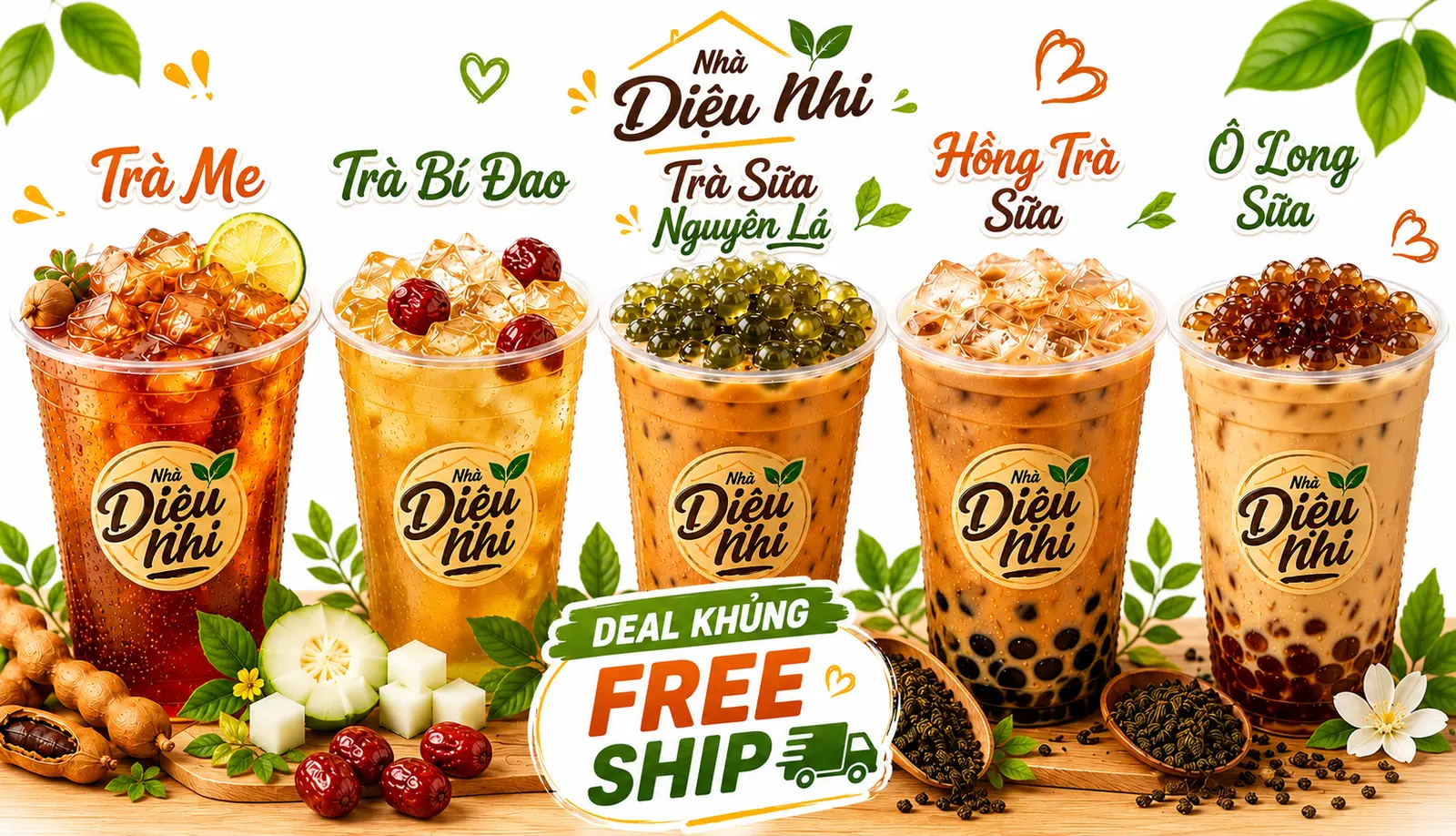 Ảnh bìa Nhà Diệu Nhi - Trà & Cà Phê - Trịnh Đình Thảo