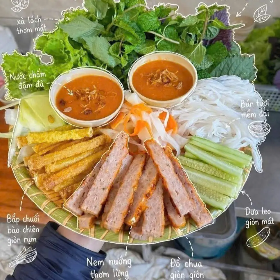 Ảnh bìa Nem Nướng Nha Trang & Bánh Tôm Cuốn - Linh Đàm