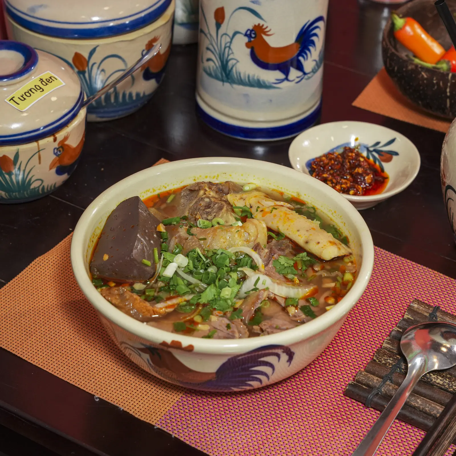 Ảnh bìa Bún Sườn Bò O Zhang - Trần Não