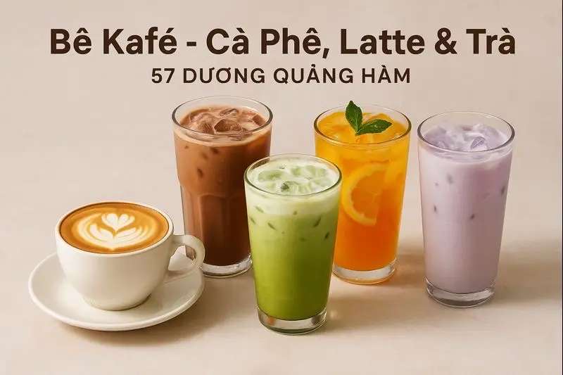 Ảnh bìa Bê Kafé - Cà Phê, Latte & Trà - Dương Quảng Hàm