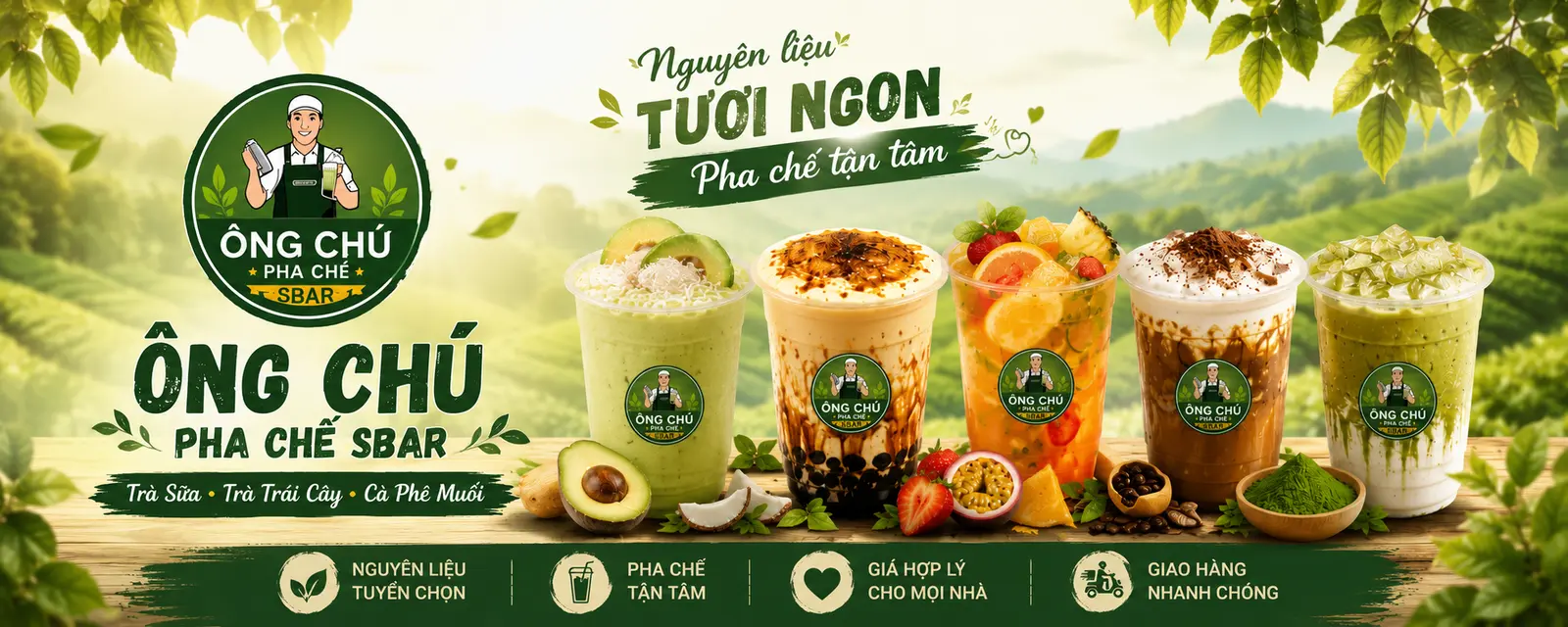 Ảnh bìa Ông Chú Pha Chế Sbar Chi Nhánh 1 - Võ Văn Vân