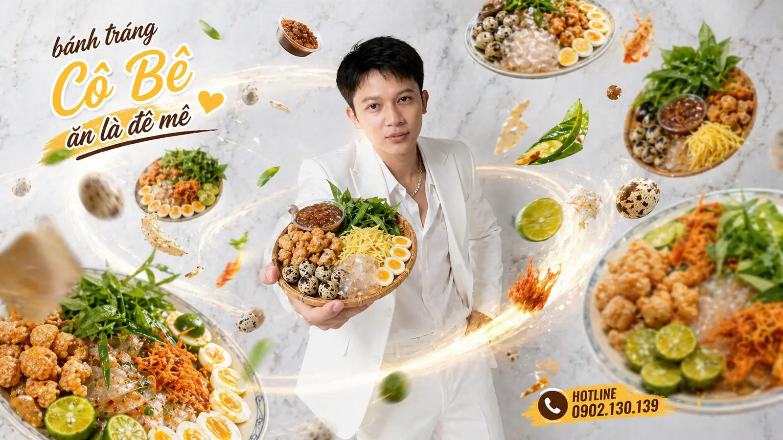 Ảnh bìa Bánh Tráng Cô Bê Ăn Là Đê Mê - Bánh Tráng Mỡ Hành Tóp Mỡ Trứng Lòng Đào - Dương Quảng Hàm