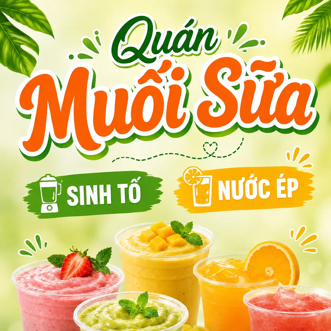 Ảnh bìa Quán Muối Sữa - Sinh Tố & Nước Ép - Bùi Thị Xuân