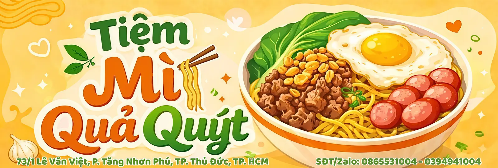 Ảnh bìa Tiệm Mì Quả Quýt - Lê Văn Việt