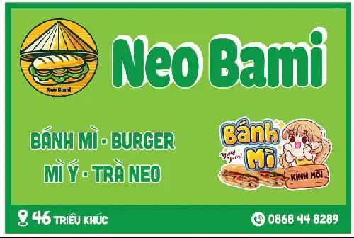 Ảnh bìa Neo Bami - Bánh Mì, Cơm Đảo & Mì Ý - Triều Khúc