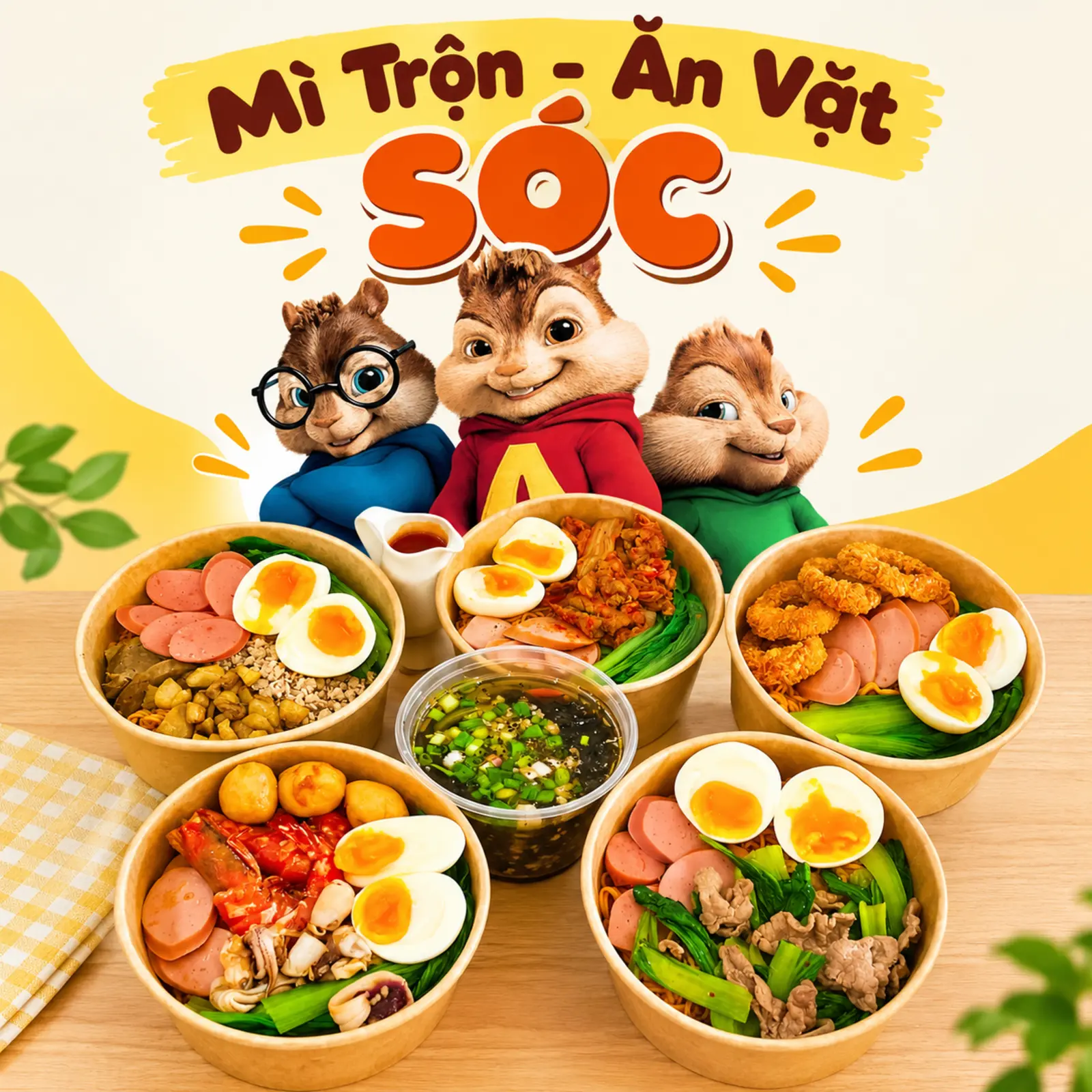 Ảnh bìa Mì Trộn - Ăn Vặt Sóc - Đường D12
