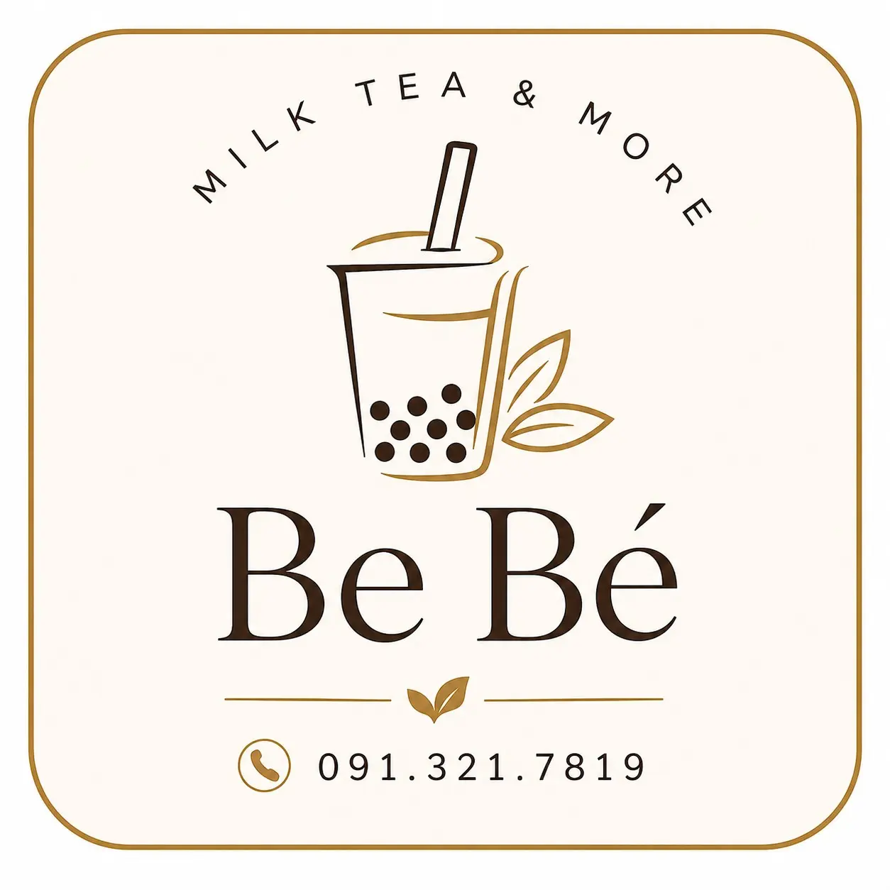 Ảnh bìa Be bé Milktea & More - Bùi Quốc Khái