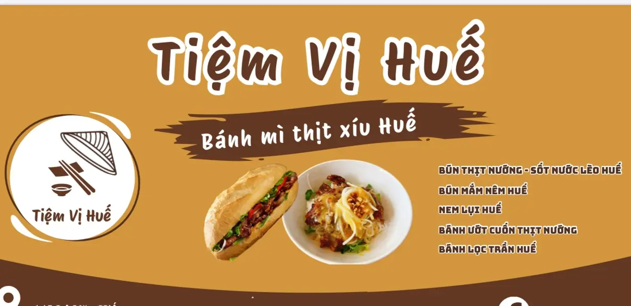Ảnh bìa TIỆM VỊ HUẾ - Bánh Mì Xíu Huế - Lê Văn Hiến