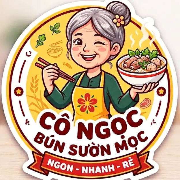 Ảnh bìa Cô Ngọc - Bún Sườn Mọc - Âu Cơ