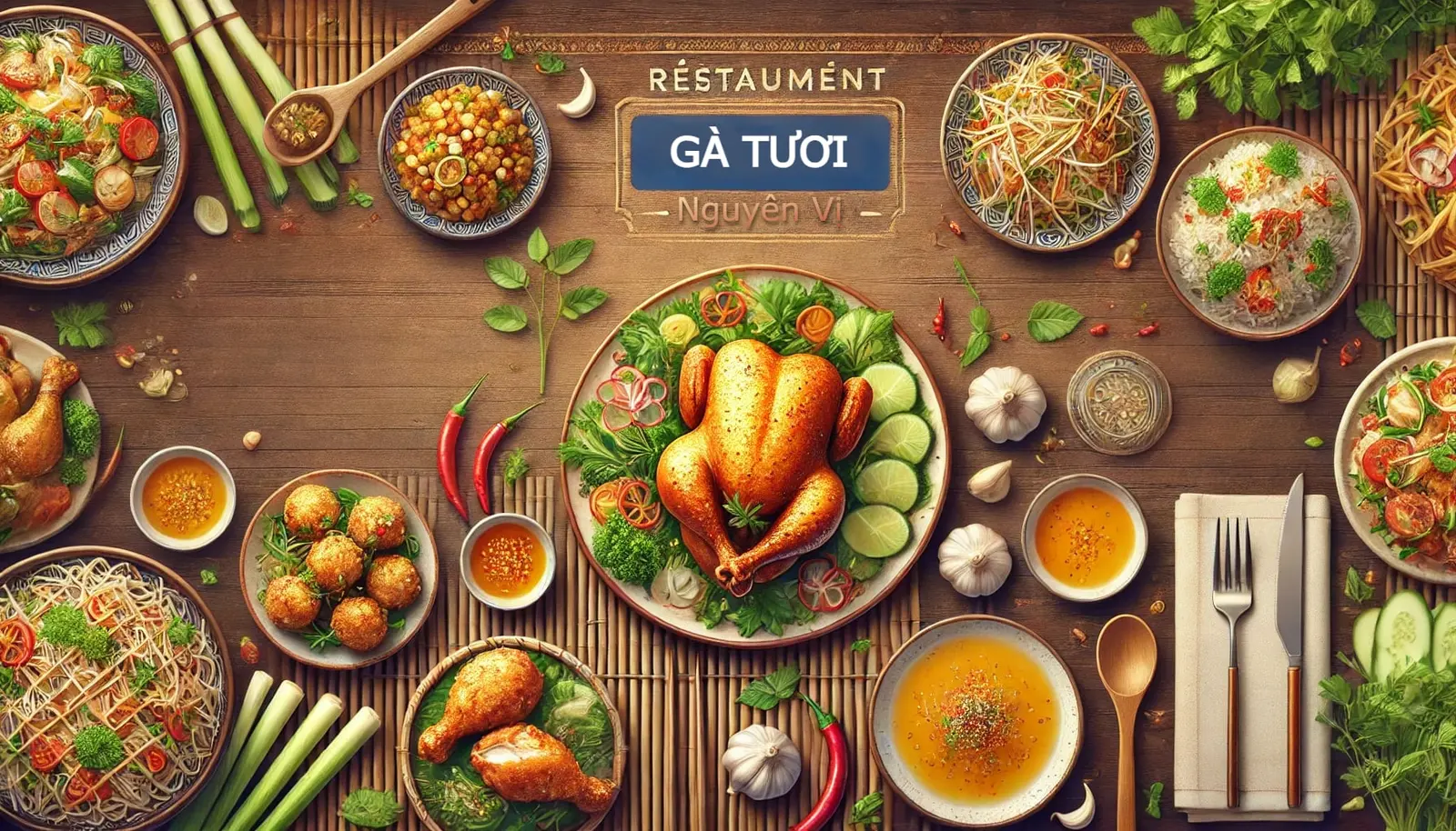 Ảnh bìa Gà Tươi Nguyên Vị - Lạc Long Quân