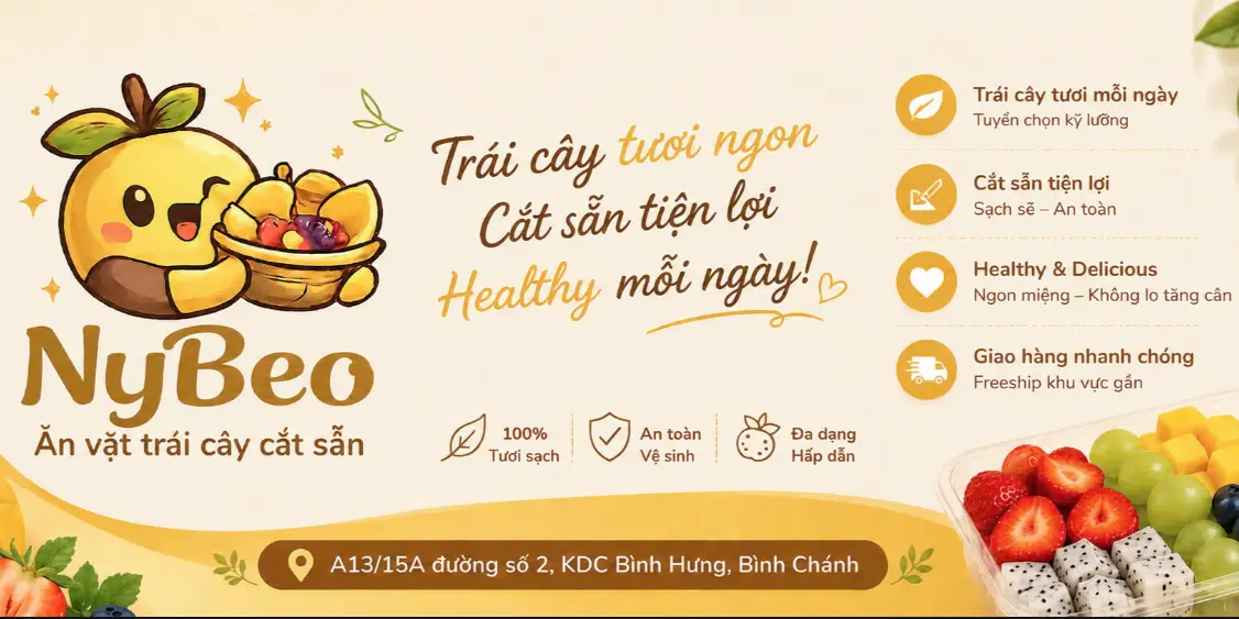 Ảnh bìa NyBeo - Ăn Vặt & Trái Cây Cắt Sẵn - Đường Số 2