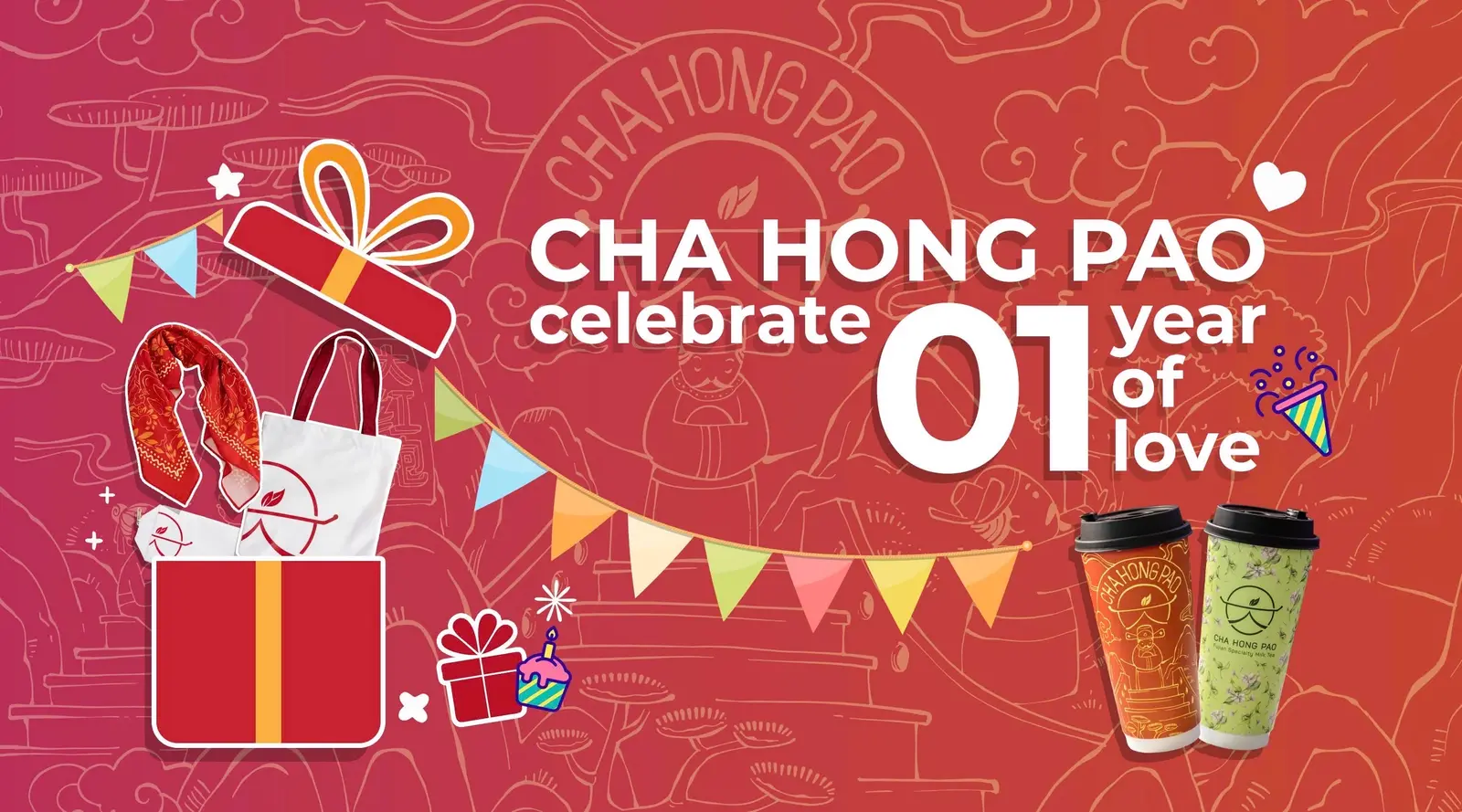 Ảnh bìa Cha Hong Pao - Trà Sữa Đặc Sản Phúc Kiến - Núi Trúc