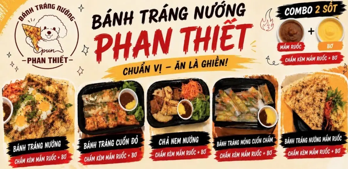 Ảnh bìa Bánh Tráng Nướng Mắm Ruốc Phan Thiết Pun Quận 6 - Nguyễn Văn Luông