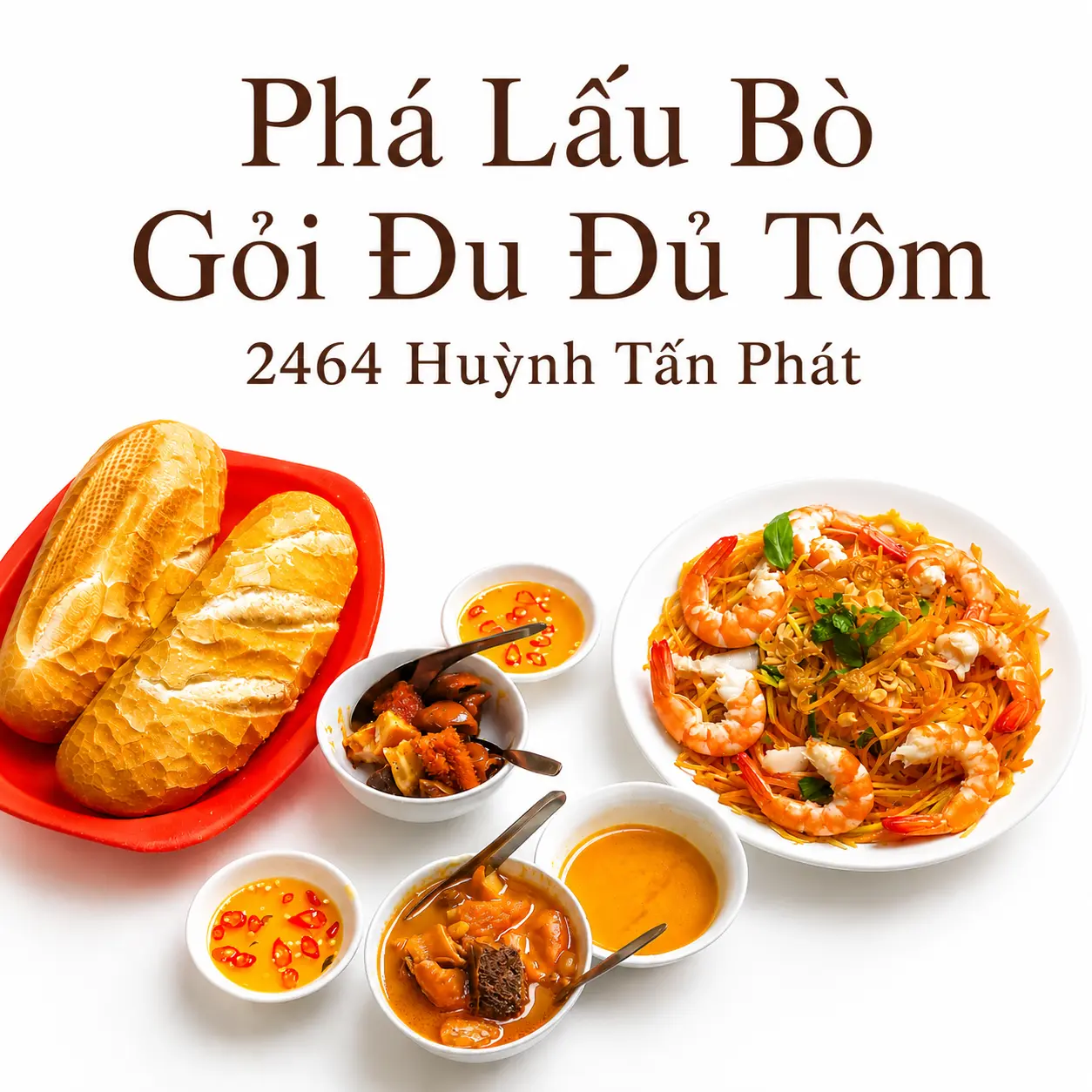 Ảnh bìa Phá Lấu Bò - Gỏi Đu Đủ Tôm - Huỳnh Tấn Phát