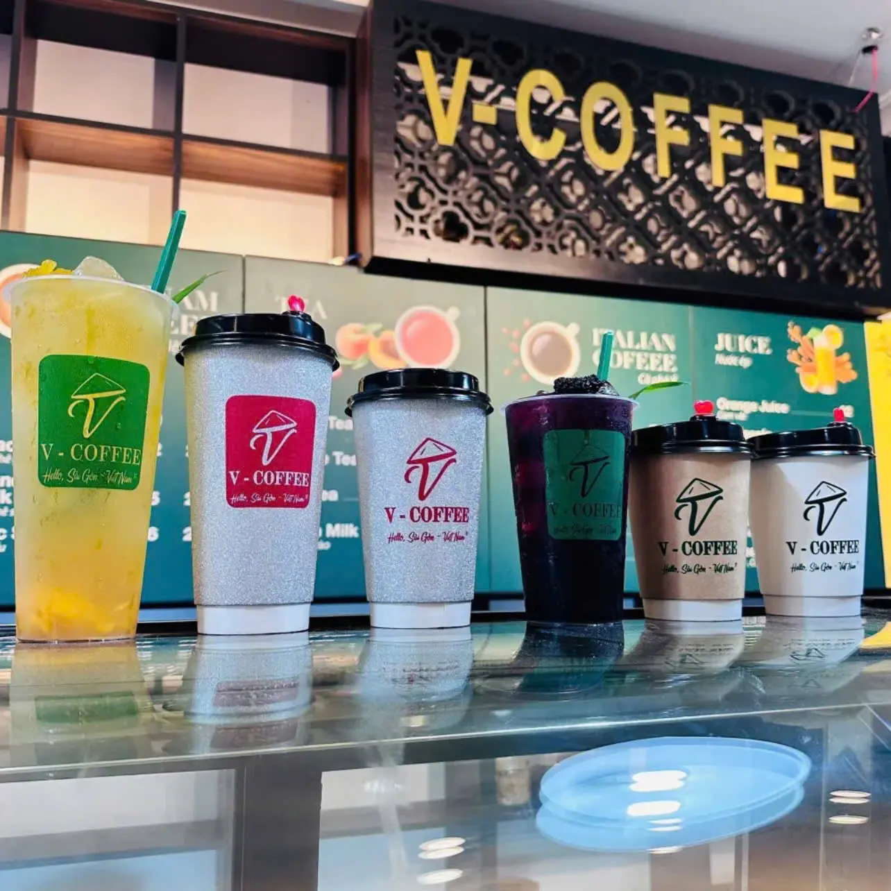 Ảnh bìa V - Coffee - Cà Phê & Trà Sữa - Hoàng Văn Thụ