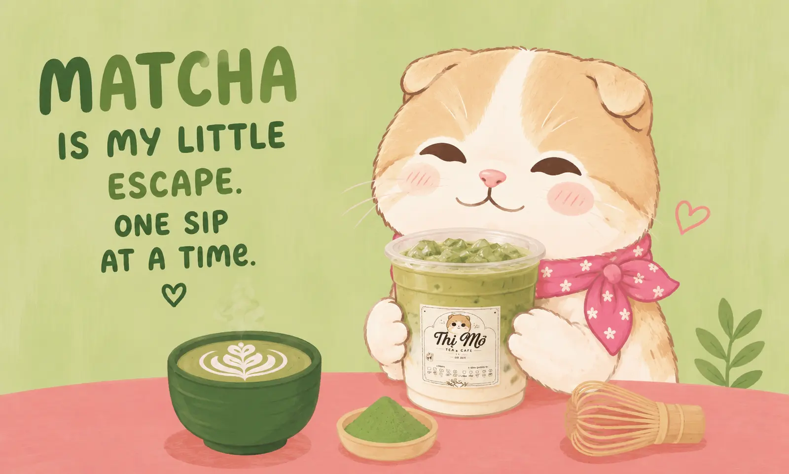 Ảnh bìa Thị Mỡ Trà Phê - Matcha, Coldbrew & Cacao - Kim Hoa