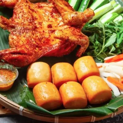 Ảnh bìa Vịt Quay Lạng Sơn - Gà Nướng, Bánh Bao & Cơm Lam - Nguyễn Thị Ngâu