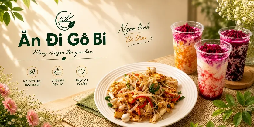 Ảnh bìa Ăn Đi Gô Bi - Pad Thái Chay - Quang Trung