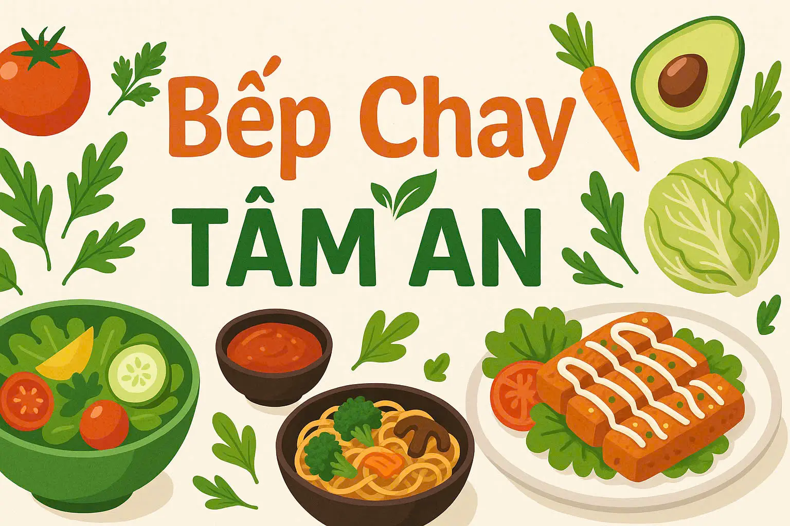 Ảnh bìa Bếp Chay Tâm An - Phạm Đăng Giảng