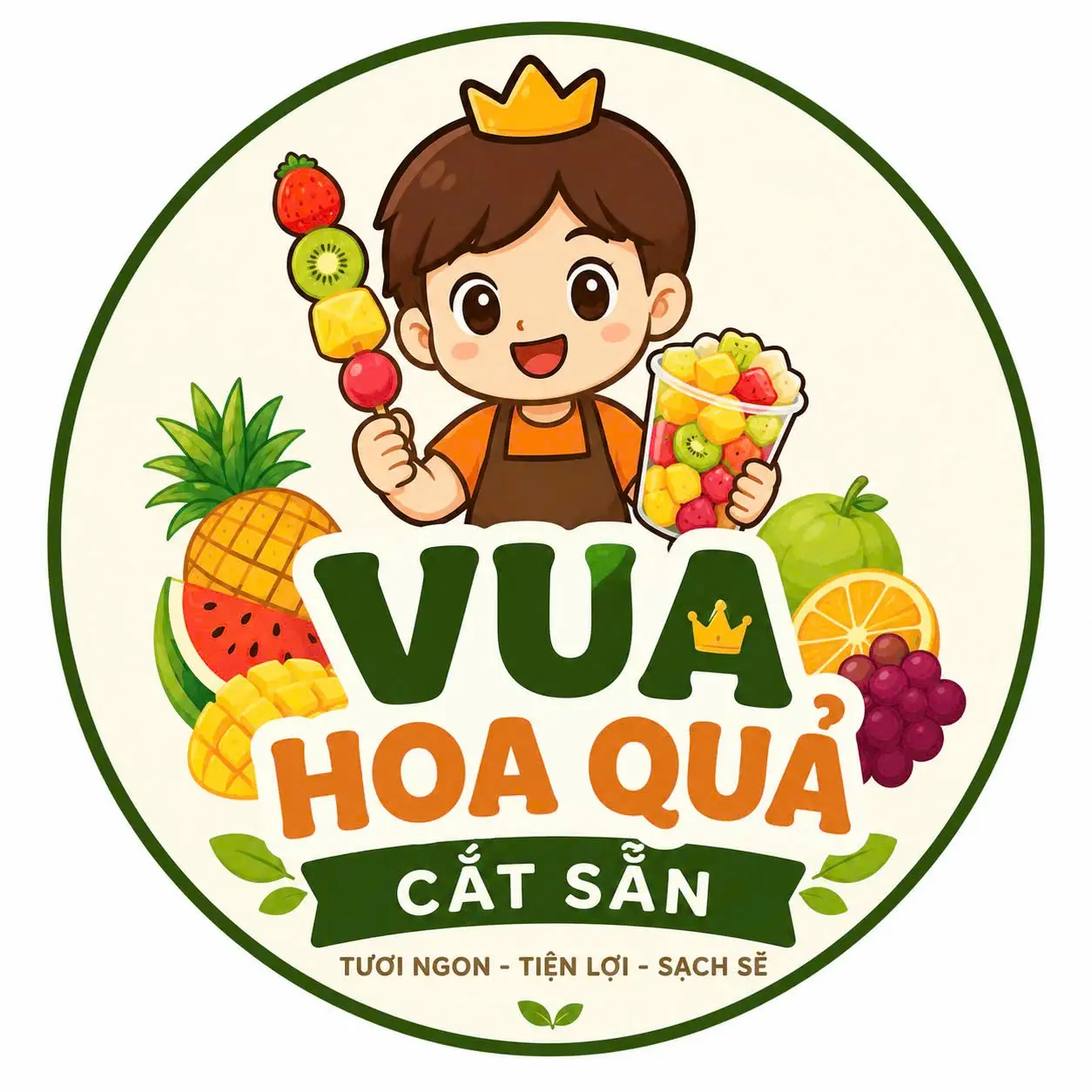 Ảnh bìa Vua Hoa Quả Cắt Sẵn - Sinh Tố & Sữa Chua - Lê Trọng Tấn