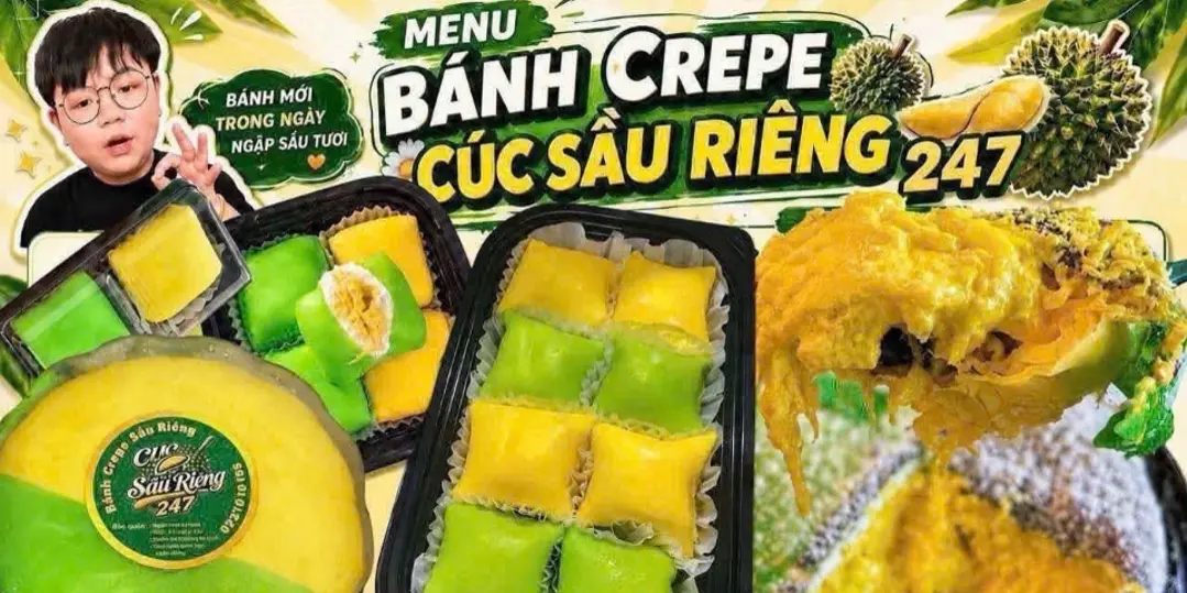 Ảnh bìa BÁNH CREPE CÚC SẦU RIÊNG 247 - Hồ Học Lãm
